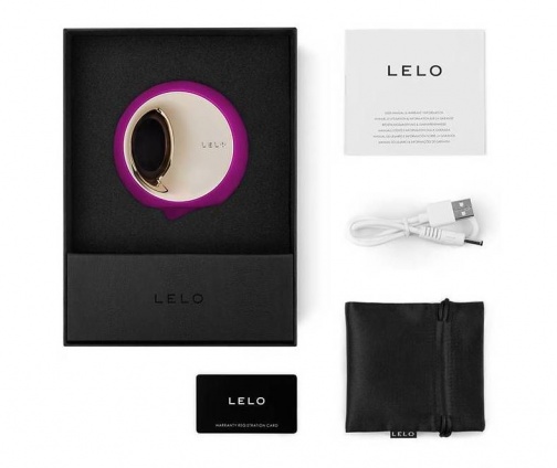 Lelo - Ora 3 口愛舔震按摩器 - 深玫瑰色 照片