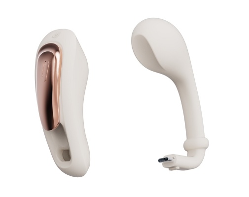 Qingnan - Wearable Vibrator #6 - Beige photo