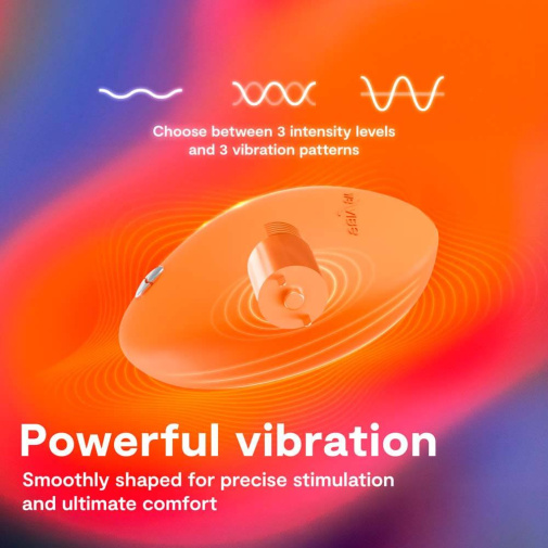 Temp 是一款貼面式(lay-on)振動器,設計為在身體表面提供溫度與振動的雙重感官刺激。它結合可即時加熱與降... We-Vibe - Temp 可調節冷熱感按摩器 - 橘紅色 照片