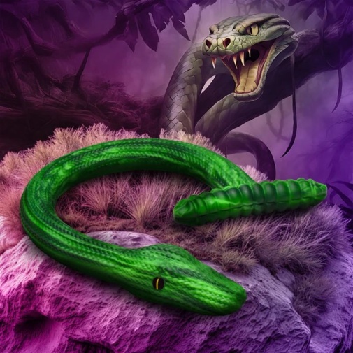 Creature Cocks - Slither Hose Dildo - Green 照片