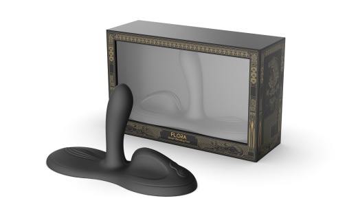 Zalo - Flora APP Vibro Pad - Obsidian Black photo