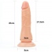 Lovetoy - 束帶連7.5"假陽具 - 膚色 照片-15