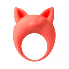 Lola Games - MiMi 狐猴形震动式阴茎环 - 橙色 照片