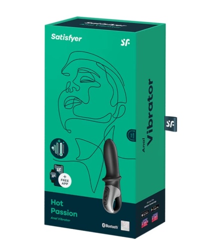 Satisfyer - 热情发热震动器 - 黑色 照片