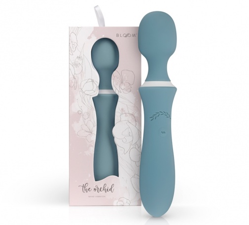 Bloom - Orchid Wand Vibrator - Blue photo
