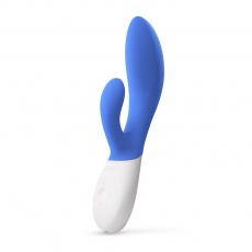 Lelo - Ina Wave 2 Rabbit Vibrator - Blue photo