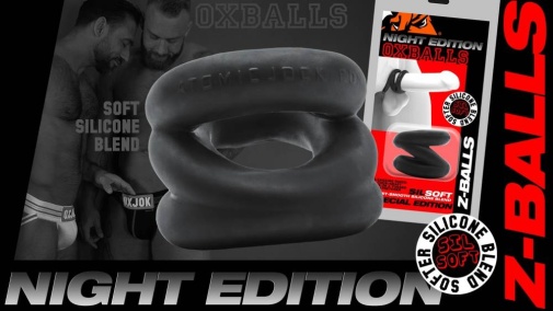 Oxballs - Z-Balls Ballstretcher - Night Black 照片