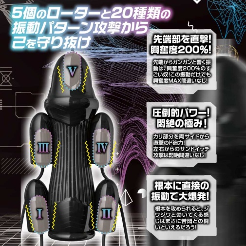 Love Factor - Vibration Bluster V - Black photo