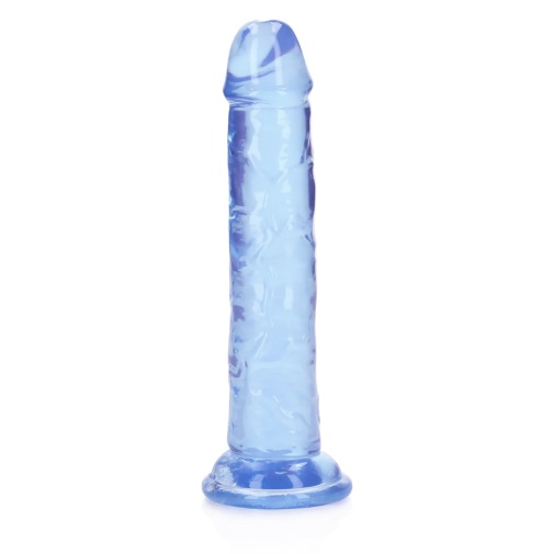 RealRock - 6" Straight Realistic Dildo - Blue photo