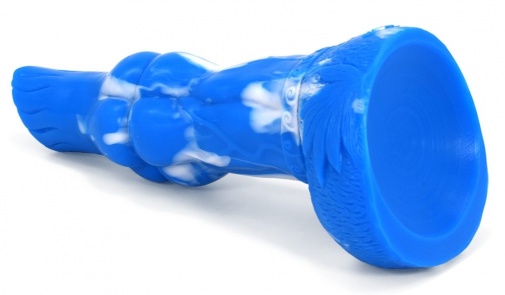 FAAK - Mythical Beast Gluttony Dildo - Blue/White photo