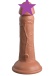 King Cock - 6" Elite 仿真阴茎 - 焦糖色 照片-2