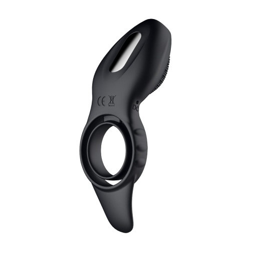 Secwell - Vibro Ring w Clit Stimulator - Black photo