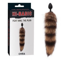 Chisa - Foxy Anal Tail Plug - Brown photo