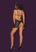 Obsessive - Millagro Chemise & Thong - Black - S/M photo-4