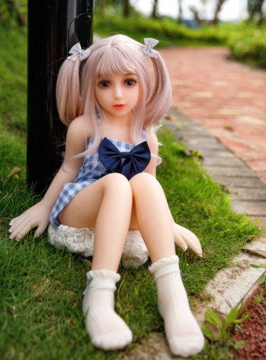 Kitty Mini Realistic Sex Doll, Small Breasts, Ultra Soft TPE 70 cm (2'3 ft)  photo