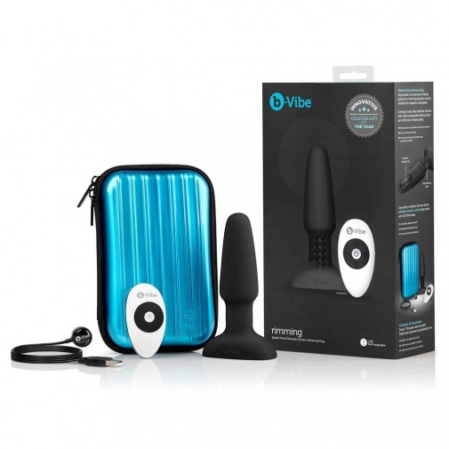 B-Vibe - Rimming Plug - Black photo