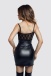 Glossy - Nelly Wetlook Dress - Black - S photo-2