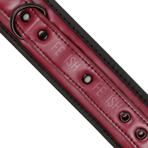Fetish Submissive - Dark Room Handcuffs - Red photo