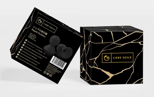 Liebe Seele - 乳頭吸啜器 - 黑色 照片