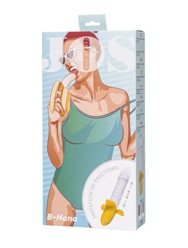 JOS - B-nana Vibro Pulsator - White photo