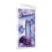 Icon Brands - Shades Jelly 仿真假陽具 中碼 - 藍/紫色 照片-2