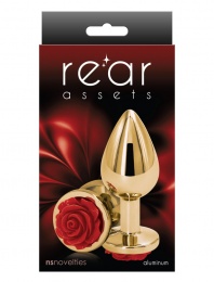 NS Novelties - Rose Buttplug M - Red photo