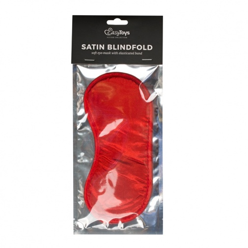Easytoys - Satin Eye Mask - Red photo