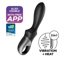 Satisfyer - Heat Climax 热感后庭震动棒 - 黑色 照片