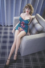 Damaris 歐美風情巨乳金髮俏皮女郎 附口交超柔軟TPE仿真性愛娃娃 163 cm 照片