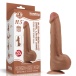 Lovetoy - 11.5" Sliding Skin Dildo - Brown 照片-12