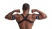 Mister B - Urban Club X-Back Harness - Striped Blue photo-2