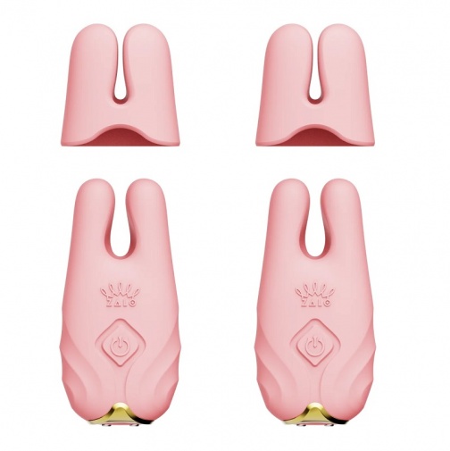 Zalo - Nave 可APP遥距控制乳头震动器 - 珊瑚粉色 照片