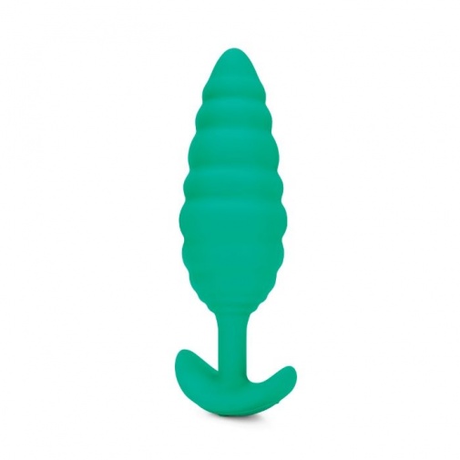 B-Vibe - Twist Texture Plug - Green photo