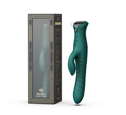 Zalo - Mose 2 Heating Rabbit Thruster - Turquoise Green 照片