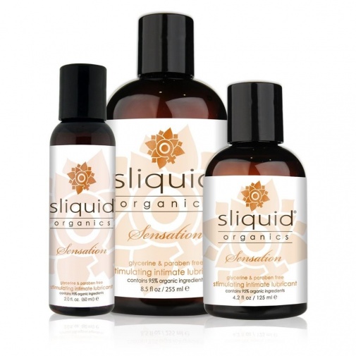 Sliquid - Organics Sensation 天然水性潤滑劑 - 125ml 照片