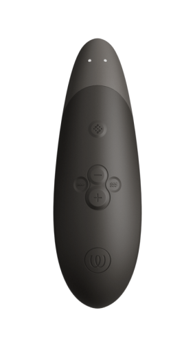 Womanizer - 增强版Pleasure Air & 深层震动 阴蒂刺激器 - 黑色 照片