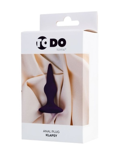 ToDo - Klapsy Anal Plug - Purple photo