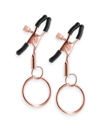 NS Novelties - Bound C2 Nipple Clamps - Rose Gold photo