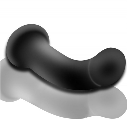 MT - Silicone Anal Dildo 150x35mm - Black photo