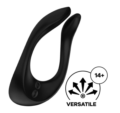 Satisfyer - Endless Joy Multi-Use Vibrator - Black photo