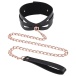 Sex&Mischief - Brat Collar w Leash - Black photo