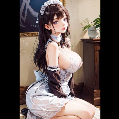 NPG - 神圣巨乳女仆的贴心淫乱服务 照片