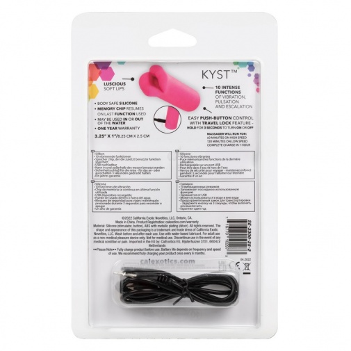 CEN - Kyst Lips Mini Massager - Pink photo