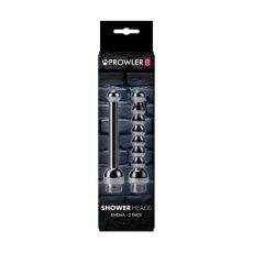 Prowler - Anal Shower Heads - Black/Silver 照片