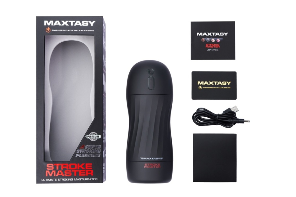 This stroker is the CHAMPION GOLD MEDALLIST for the “most re... Maxtasy - Stroke Master Realistic Masturbator - Pink photo-7