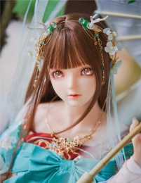 Kanna Anime Realistic Sex Doll, Skinny Body, Ultra Soft TPE 145 cm (4'8 ft) photo