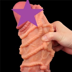 Lovetoy - 10.5" Dual Layered Cock w Rope photo