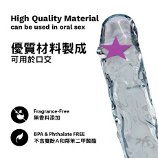 KIKO - Flexible Dildo 7.1" - Clear 照片