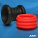 Jock - 2-in-1 C-Ring Stretcher - Black/Red photo-4