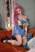 Saner European Realistic Sex Doll, Pink Hair, Ultra Soft Silicone 171 cm (5’6 ft) photo-6